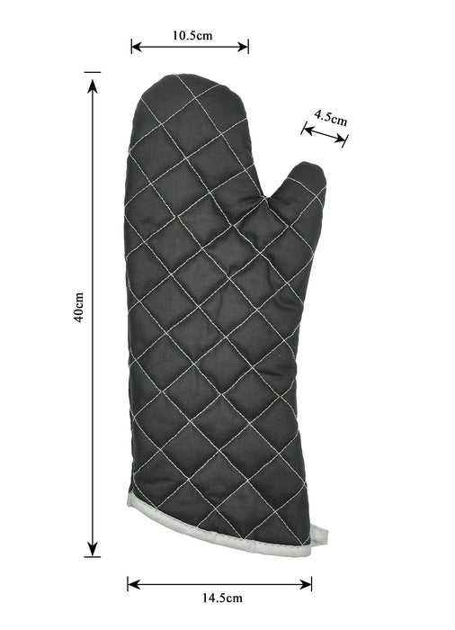 Cotton Oven Gloves, Heat Resident Gloves for BBQ Baking Cooking Microwave