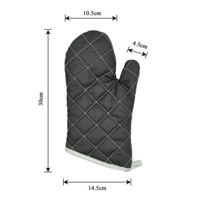 Cotton Oven Gloves, Heat Resident Gloves for BBQ Baking Cooking Microwave